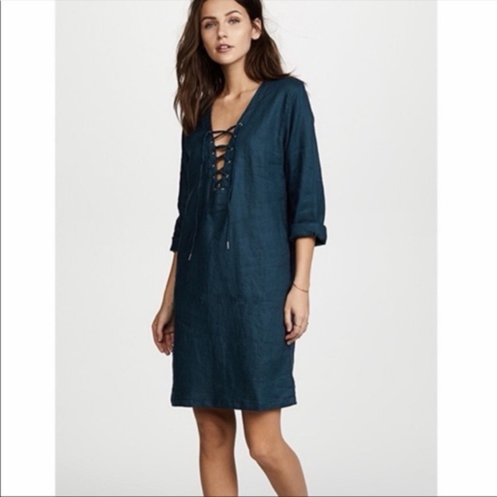 Mikoh linen tunic dress